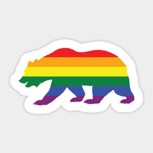 California LGBT Sticker